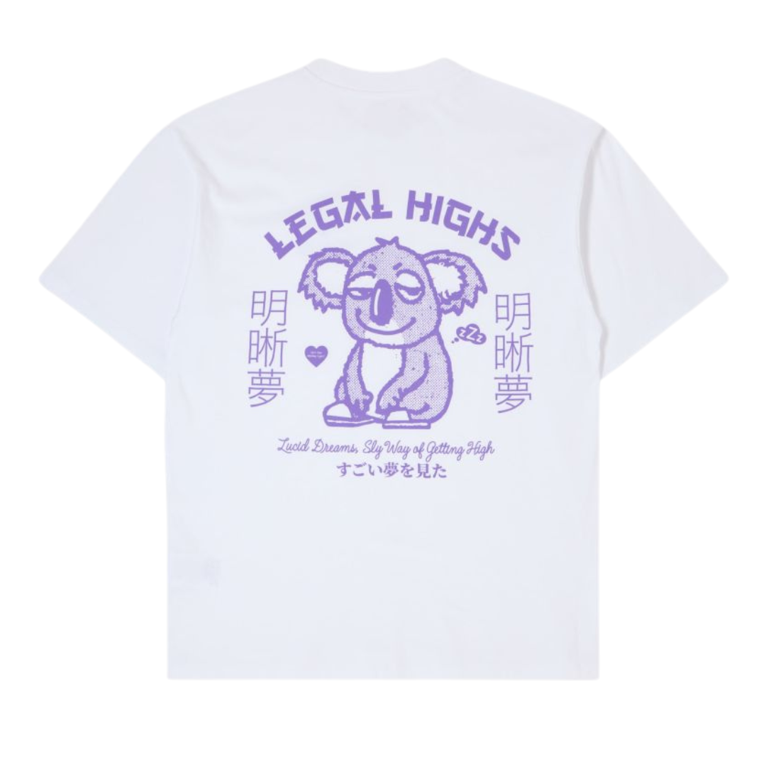 Edwin Legal Highs Tee in White