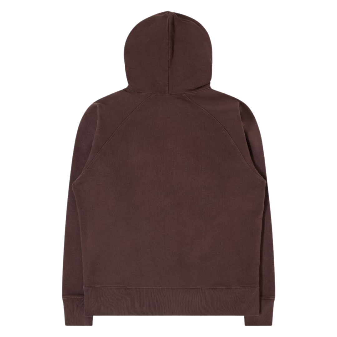 Edwin Raglan Sleeve Hoodie in Mole