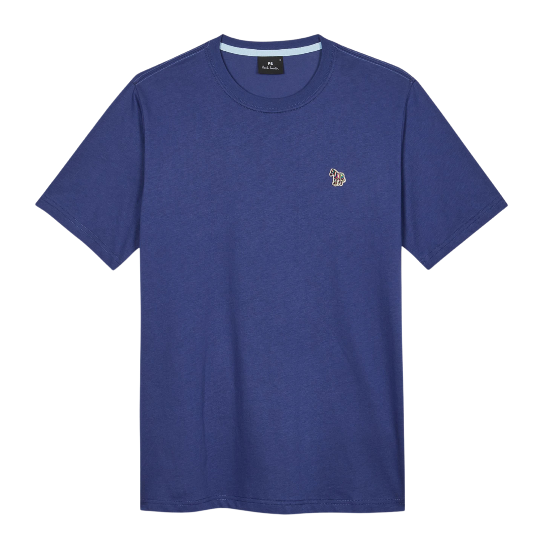 Paul Smith Zebra Tee in Indigo Blue