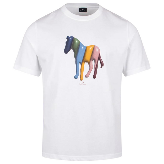 Paul Smith Zebra Balloon T-Shirt in White