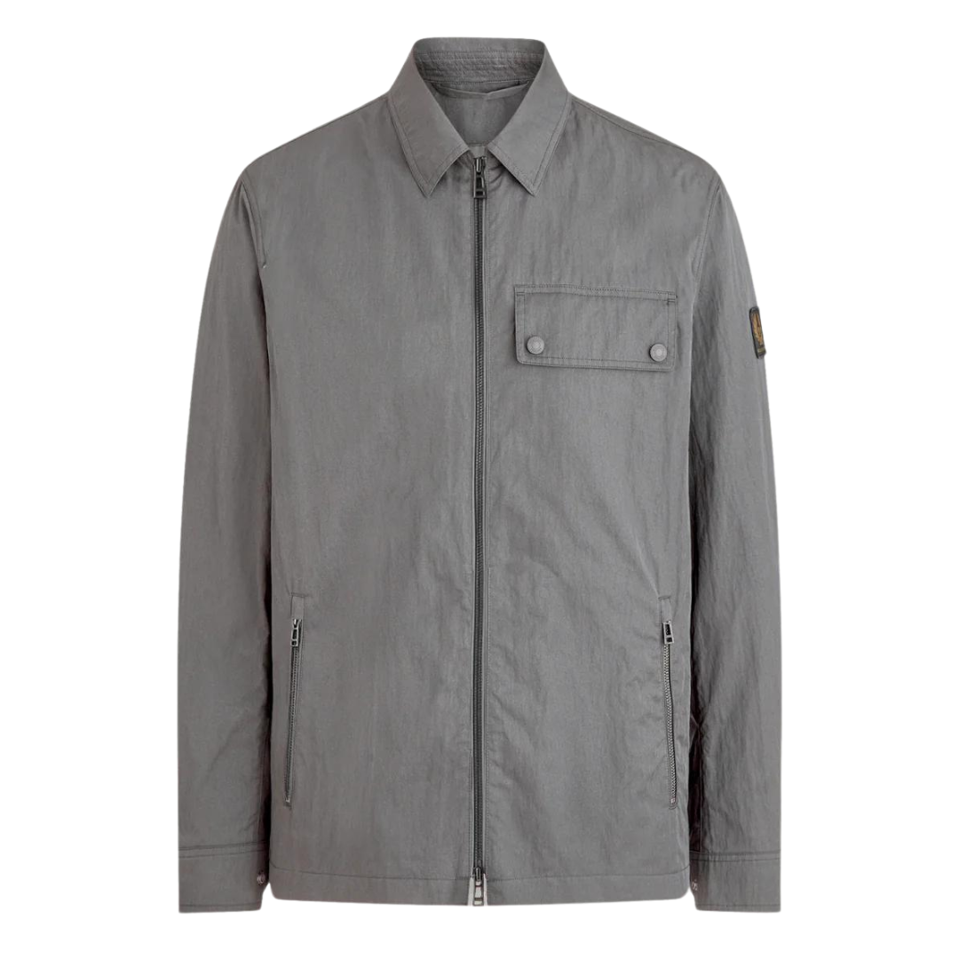 Belstaff Depot Overshirt in Gunmetal