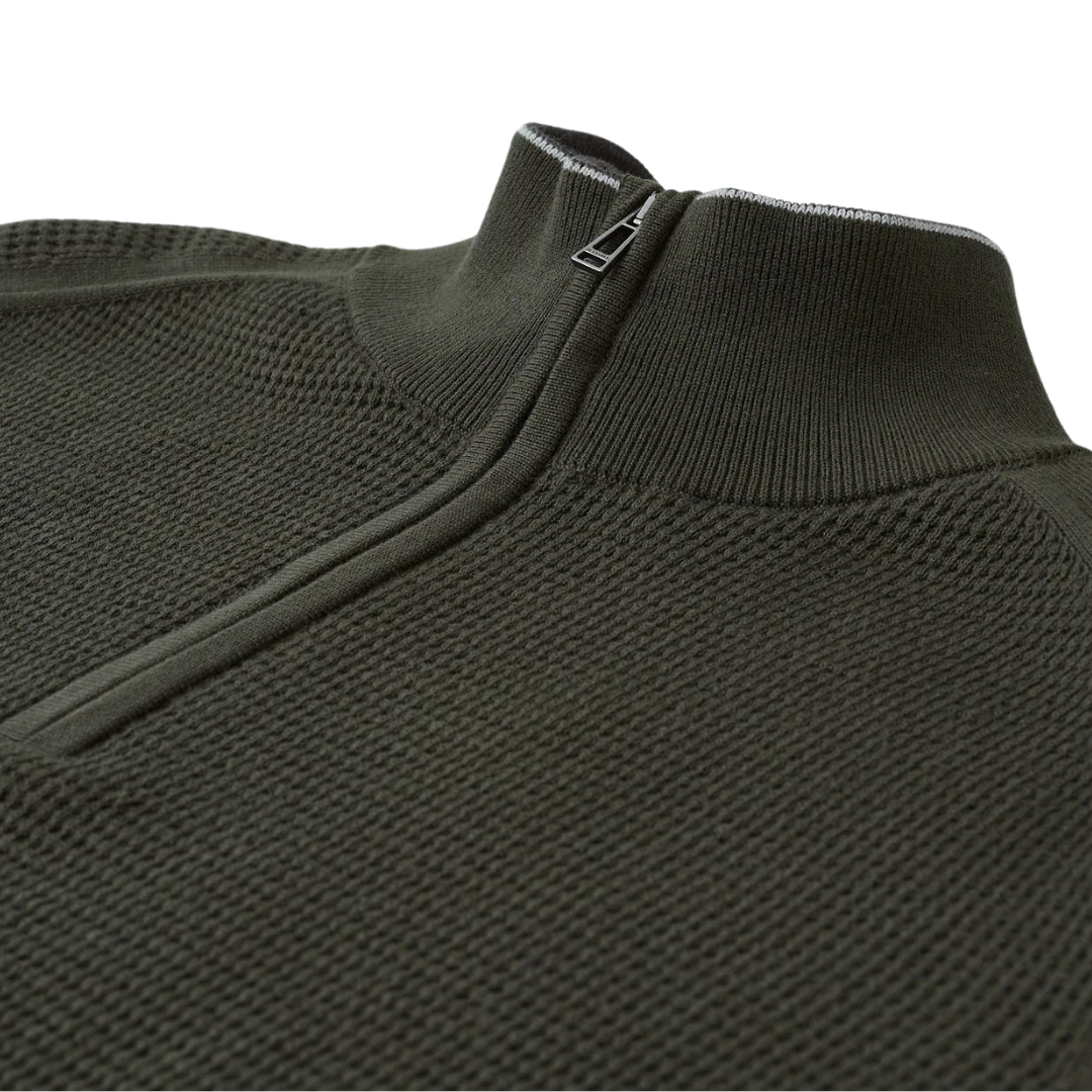 Belstaff Cole QZip in Tile Green