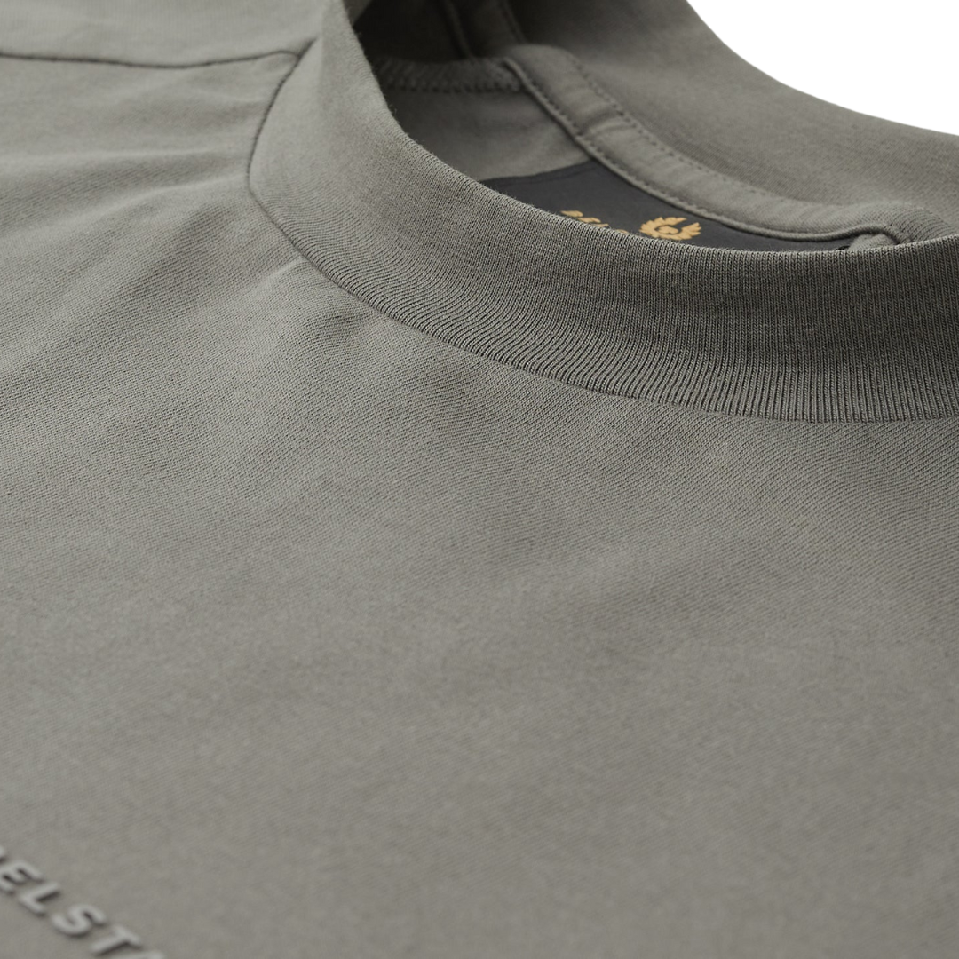 Belstaff Alloy Tee in by Gunmetal