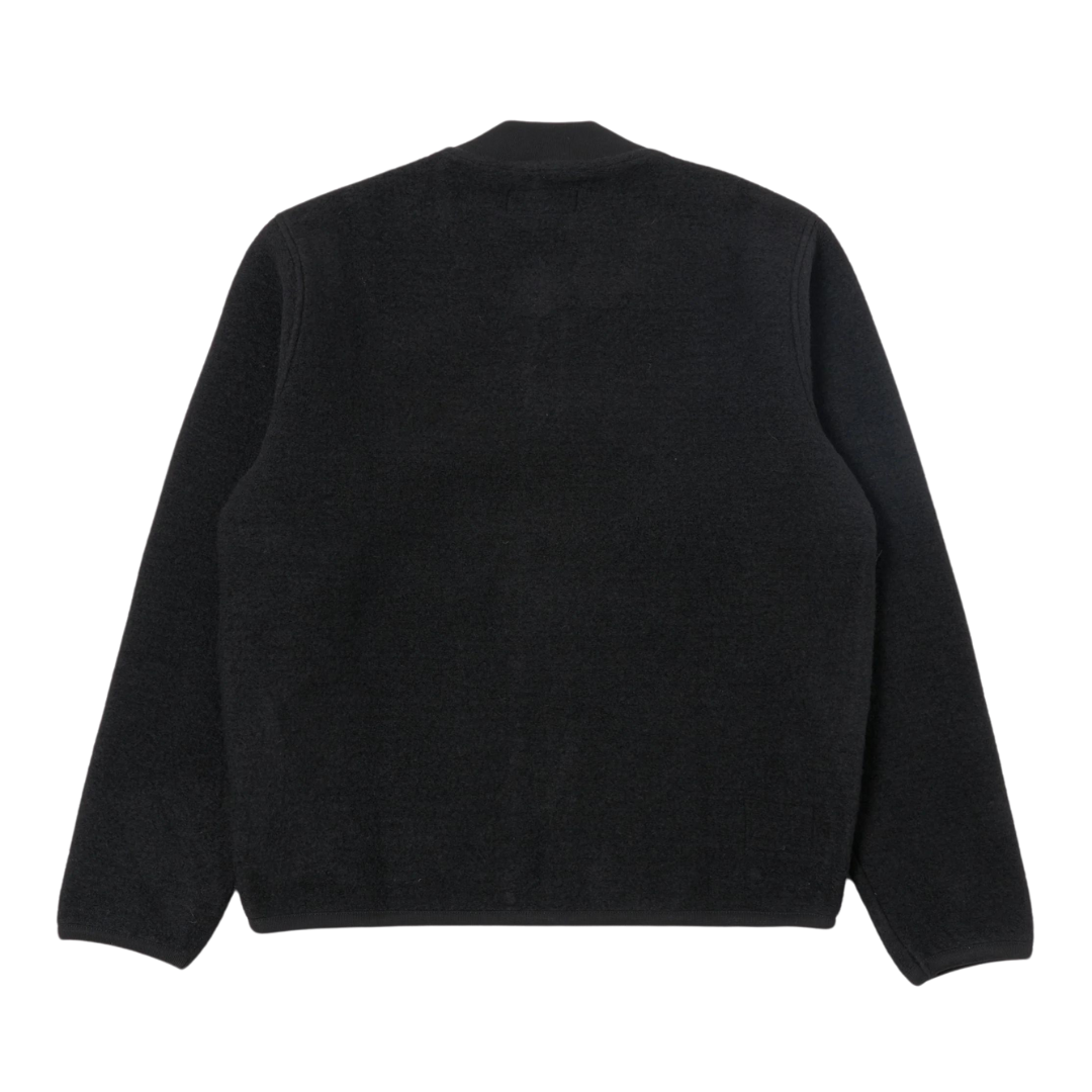 Universal Works Zip Bomber in Black