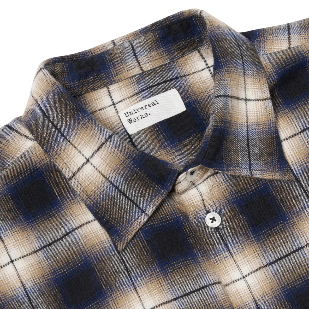 Universal Works Checked Square Pocket Shirt