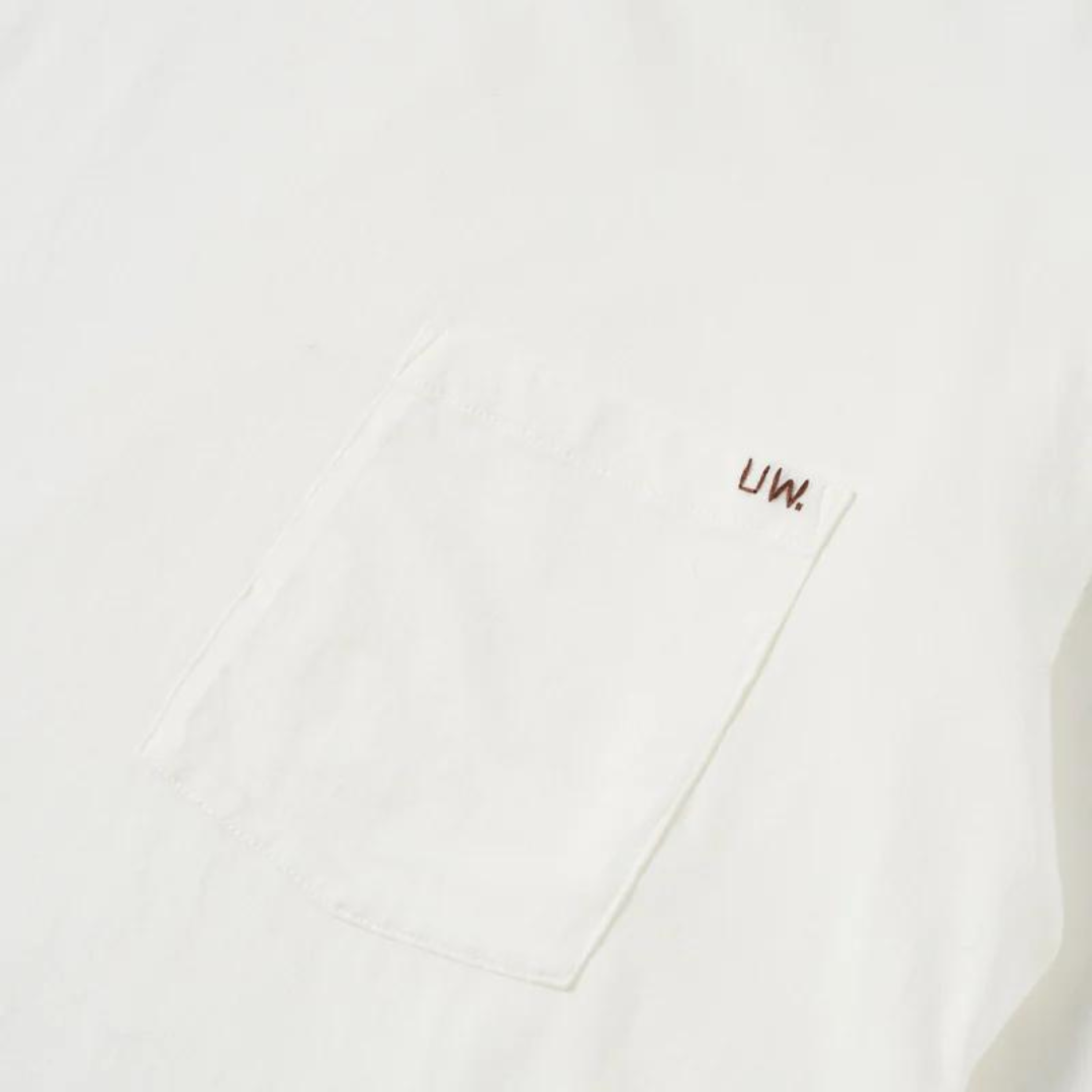 Universal Works LS Tee in Ecru