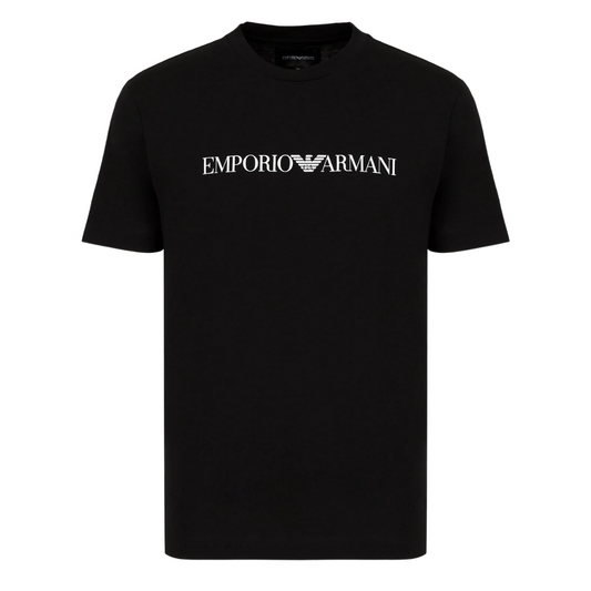 Emporio Armani Classic Tee in Black