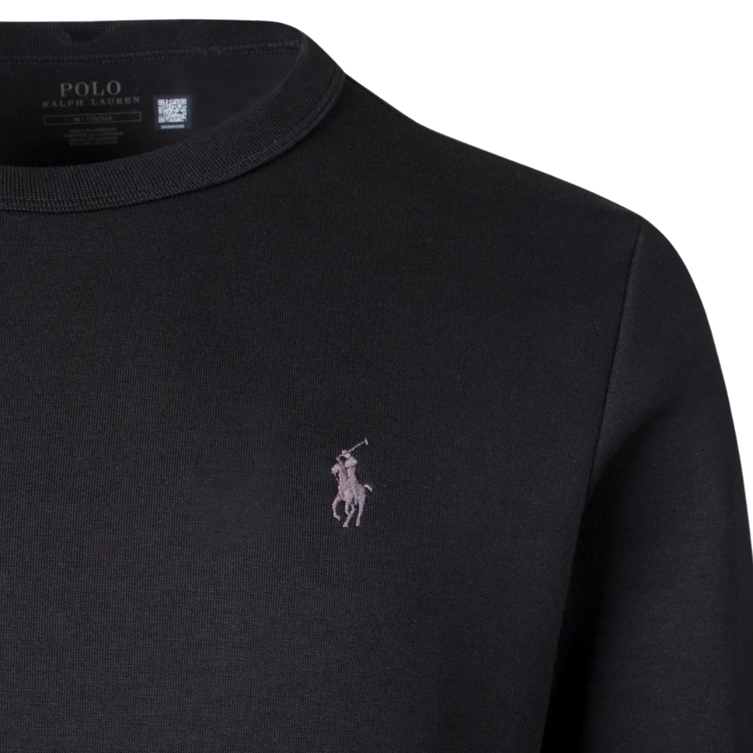 Ralph Lauren Zip Pocket Sweatshirt in Black