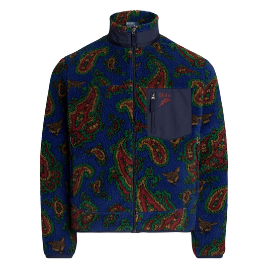 Ralph Lauren Paisley Pattern Fleece