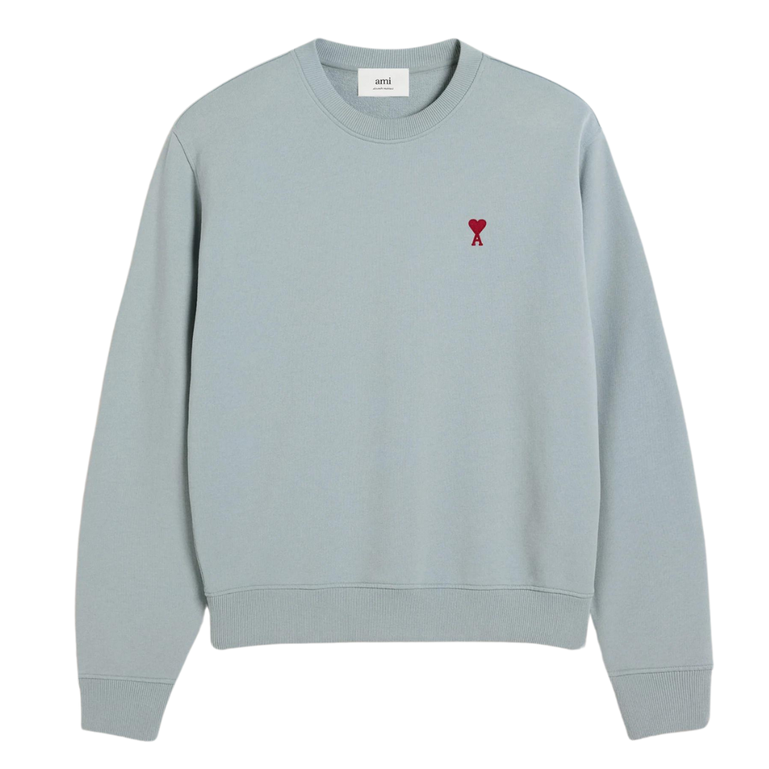 AMI De Coeur Sweatshirt in Clay Blue