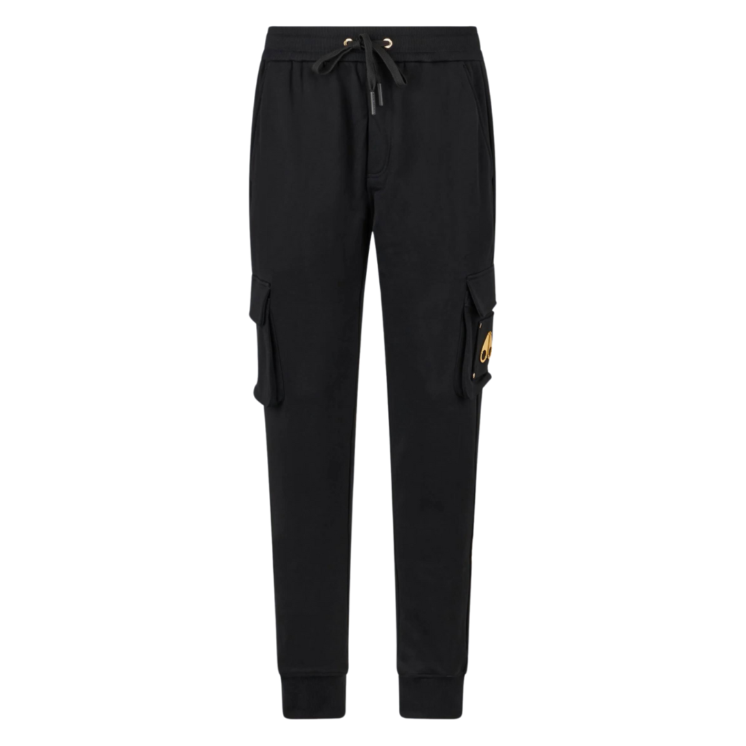 Moose Knuckles 'Gold Series' Clermont Cargo Jogger in Black