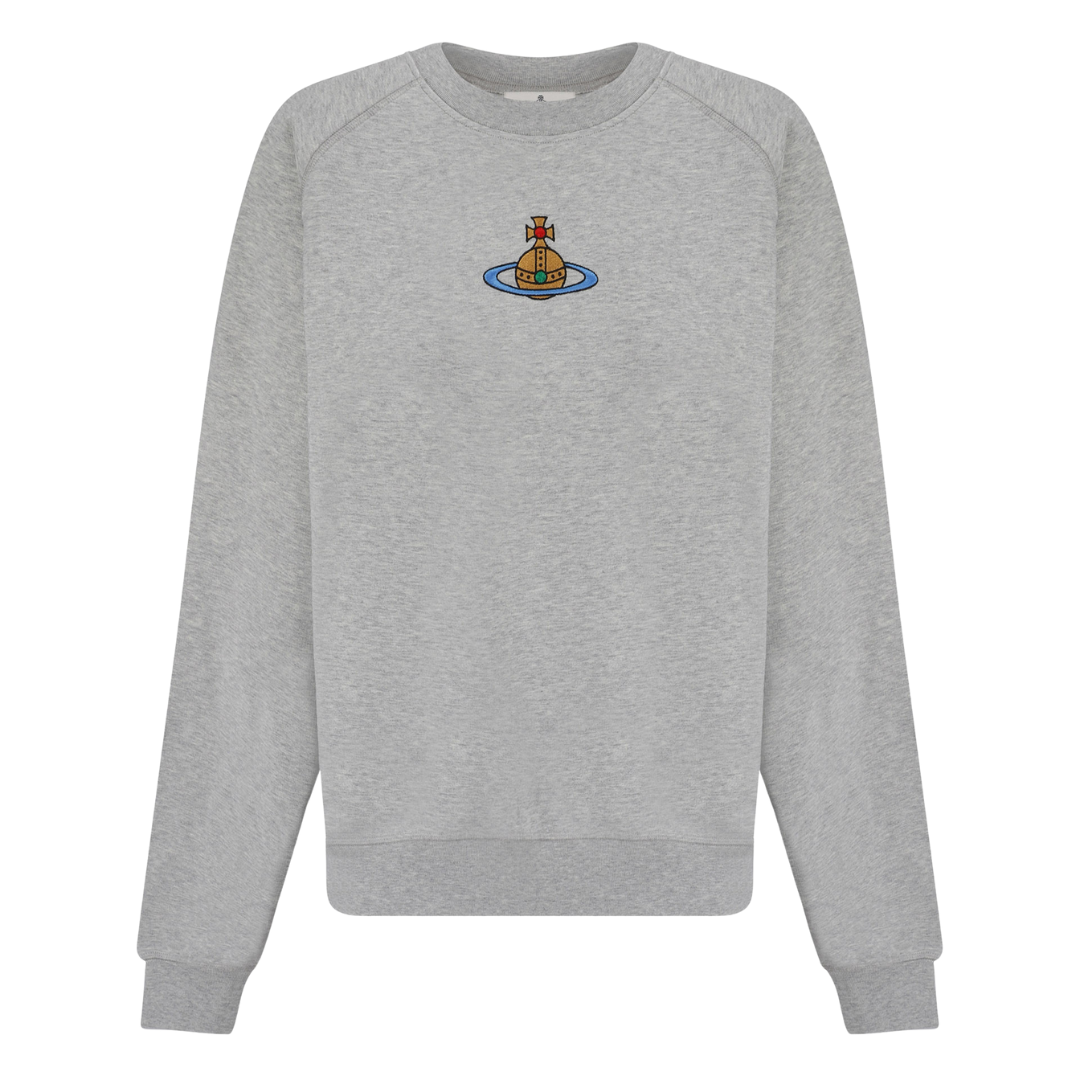 Vivienne Westwood Raglan Sweatshirt in Grey