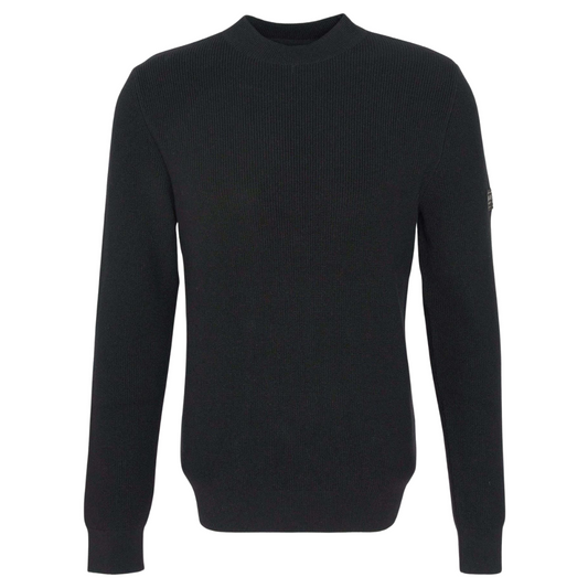 Barbour Crawley Crewneck in Black