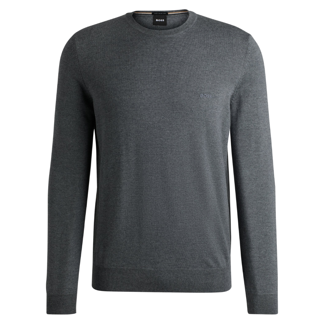 BOSS Botto-L Crewneck in Medium Grey