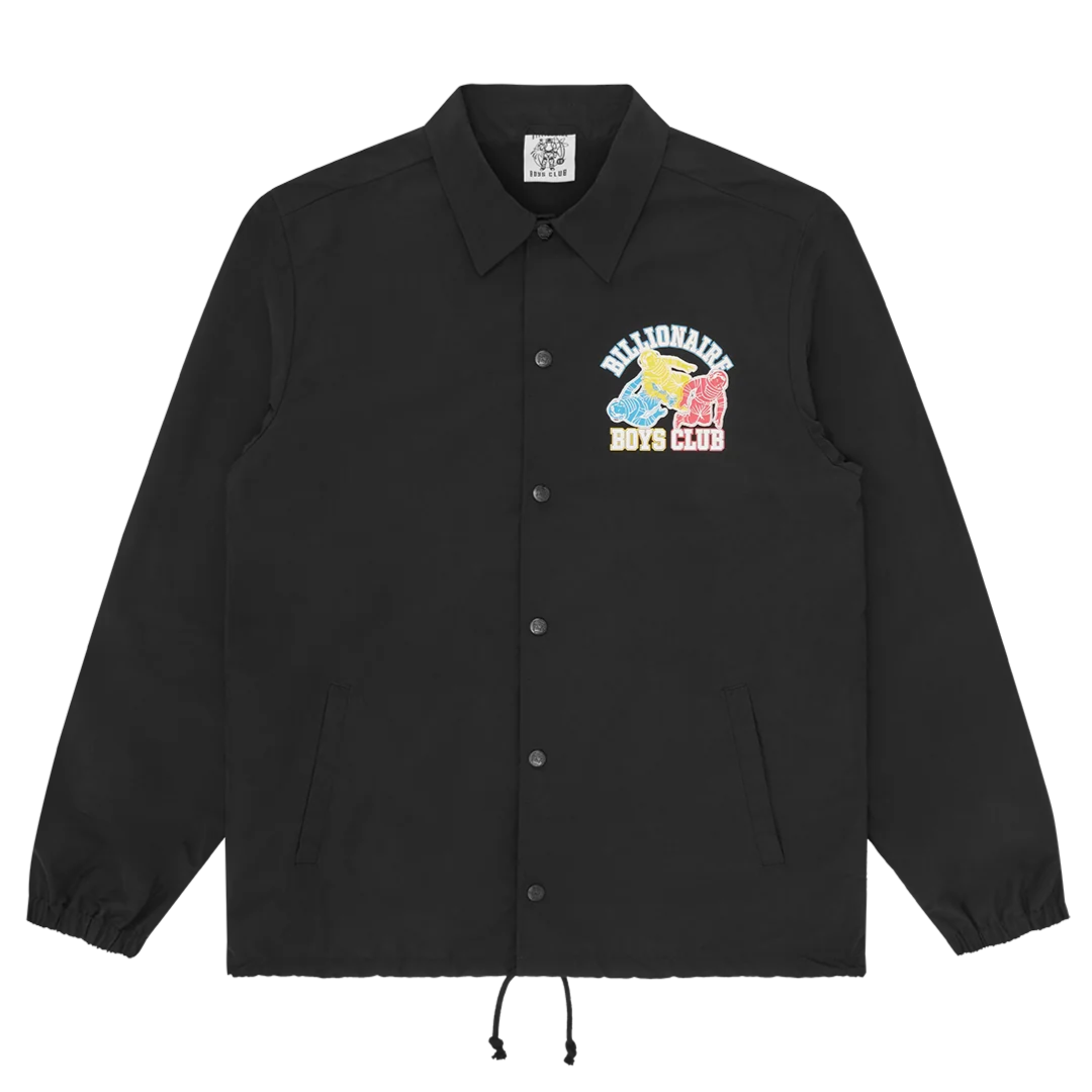 Billionaire Boys Club Heart & Mind Coach Jacket in Black