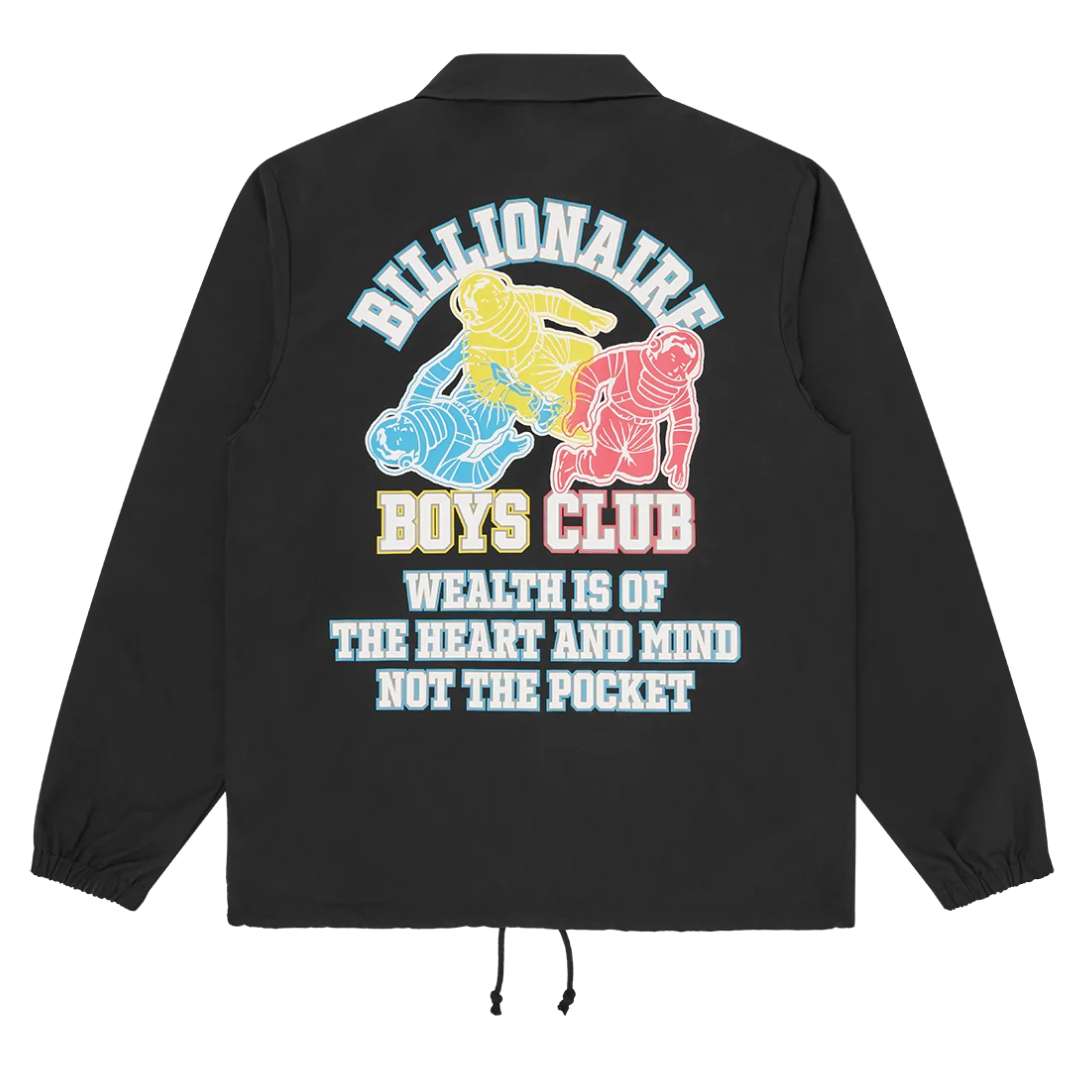 Billionaire Boys Club Heart & Mind Coach Jacket in Black