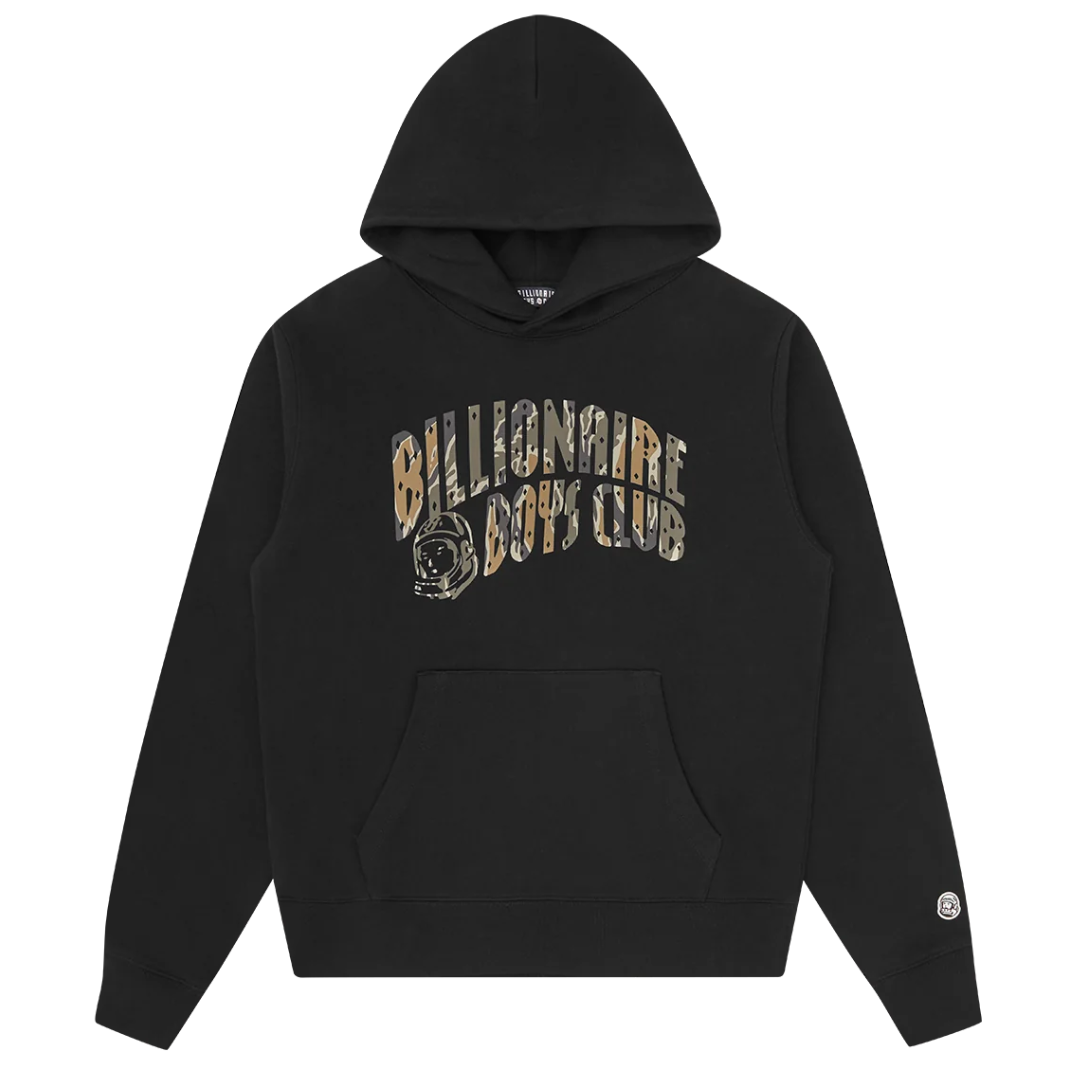 Billionaire Boys Club Camo Arch Hoodie in Black