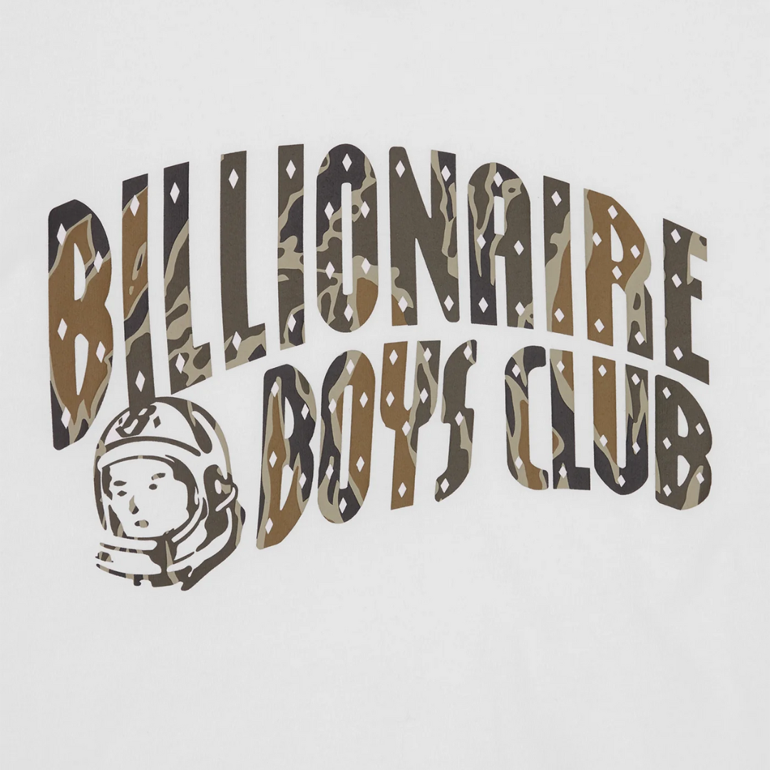 Billionaire Boys Club Arch Logo Tee in White