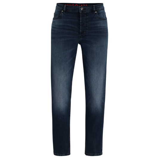 HUGO 634 Tapered Fit Jeans in Blue